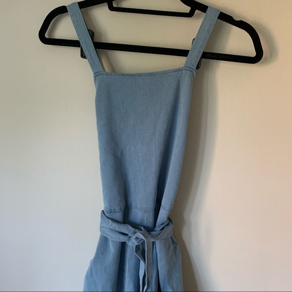 Marine Layer Sky Blue Cross-Back Jumpsuit - Picture 2 of 7